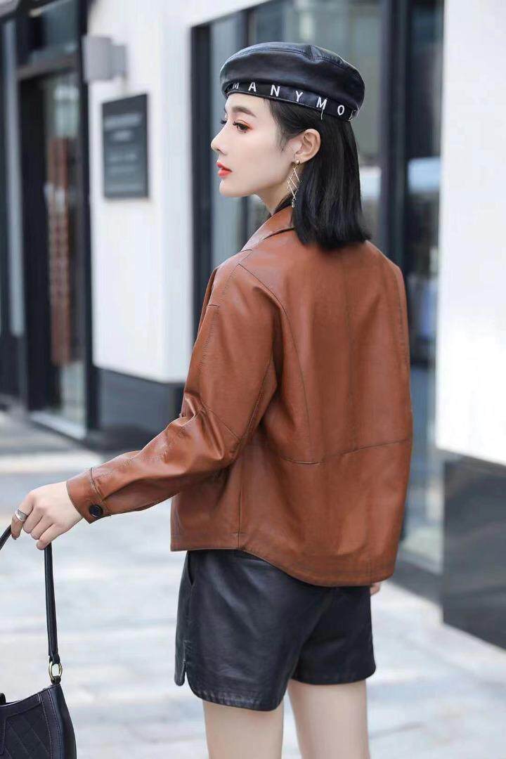 【现货】秋季新款！唯芬8861款短款皮外套皮衣，女装皮衣，唯 芬