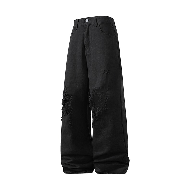 xz116-k1019-P48-网络图现货破洞大码现货牛仔裤，男装牛仔裤，星座116