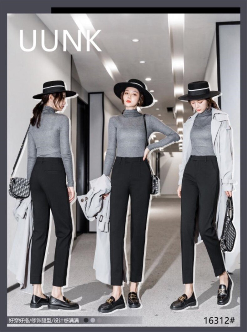 ?#小西裤 一条顺直挺括休闲，其它，都市米兰