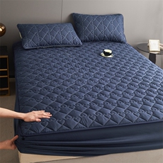 2023新款纯色磨毛夹棉床笠，床单，一起卖家纺