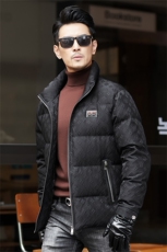 ZMS-M28729新款冬季男士90白鸭绒羽绒服立领保暖外套修身大衣，男装羽绒服，电商B360