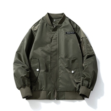 现货2色欧美街头酷炫棒球服飞行服夹克棉服外套，男装夹克，电商A105