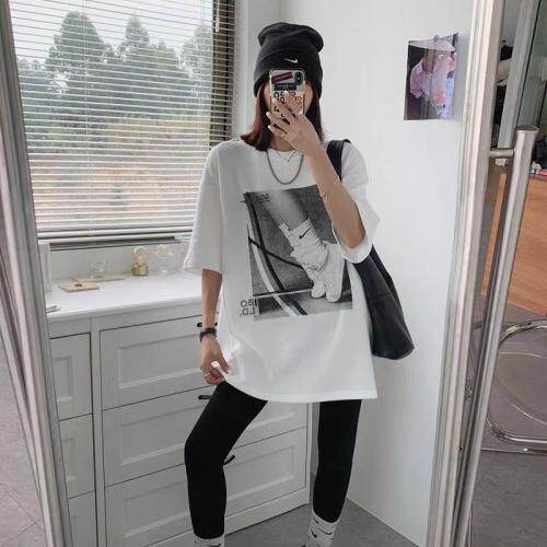 2021春季韩版T，女装，曼希野