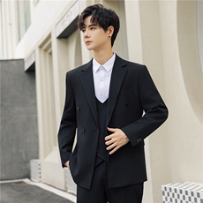 休闲西服男士套装高级感宽松西装外套男款韩版痞帅上衣9015-p335，男装西服，电商A355（原A415）