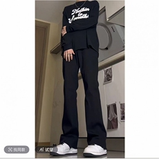 抖音同款微喇修身牛仔裤有大货黑色高弹力有加绒G151-特批35，男装牛仔裤，星座910