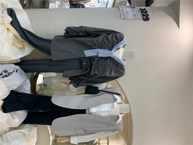 5156#复活款褶皱衬衫，女装衬衫，mm+ 里墨恩