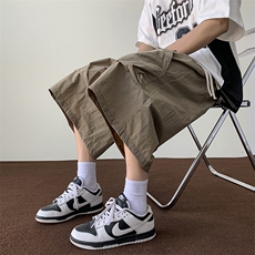 七分裤男士韩版潮流痞子帅气工装2024夏季新款ins短裤K5435-P33，男装牛仔裤，星座412-2