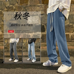 2023秋冬时尚百搭舒适休闲牛仔长裤  K823特批35-加绒特批45图片
