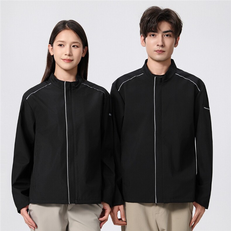 2025秋冬百搭时尚立领夹克,女装短外套,衫都服饰