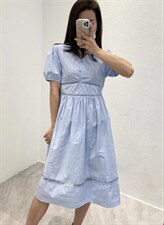 2022夏季新款连衣裙，女装连衣裙，艾格依