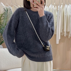 羊绒衫女秋冬简约内搭毛衣纯色套头打底衫，女装羊绒衫，仟禧羊绒