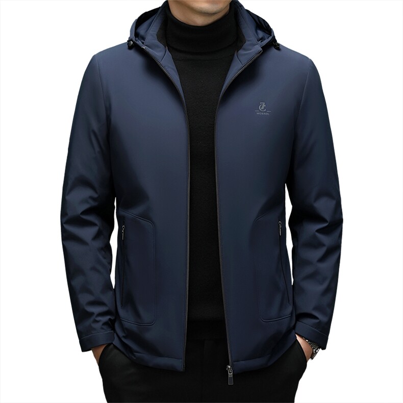CKE1715钱塘2020-2商务冬季百搭厚款新款中年男士羽绒服P450,男装羽绒服,钱塘207-2