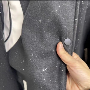 撞色拼接棒球服外套女秋冬季美式潮牌复古小众高级感夹克女图片