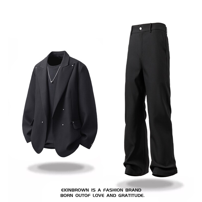 西服95%涤纶5%氨纶M-5XL大码XF78304P85控139西裤XK78151P45控68,男装西服,星座227-7