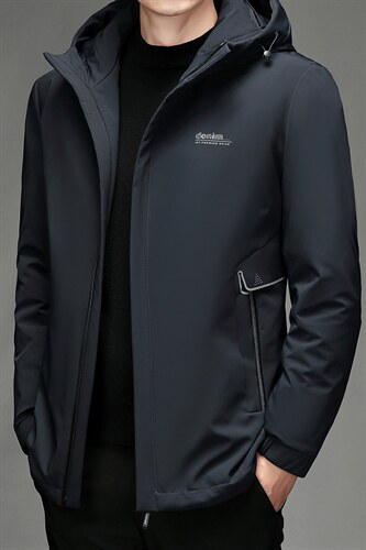 S78150冬季男士连帽白鸭绒羽绒服保暖外套修身潮流帅气P310,男装羽绒服,电商B360