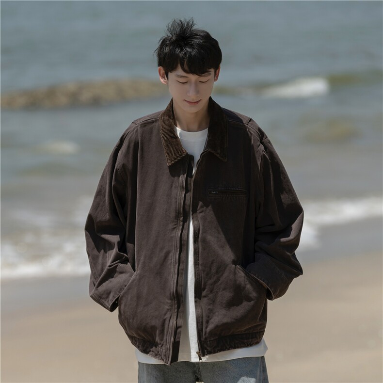 814-1-JK1200-P108 138 水洗底特律夹克图片