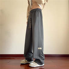 抖音得物品质可束脚百搭休闲卫裤212-2-DY139-特P30加绒特P35，男装休闲裤，星座808A-1