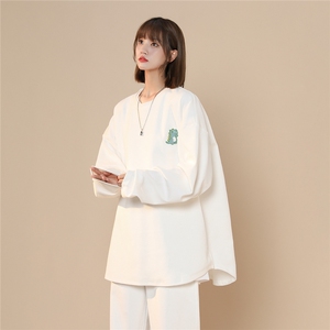 2025秋季恐龙小标男士套装班服TZ71/P78控108 (上衣P58 裤子P58）图片