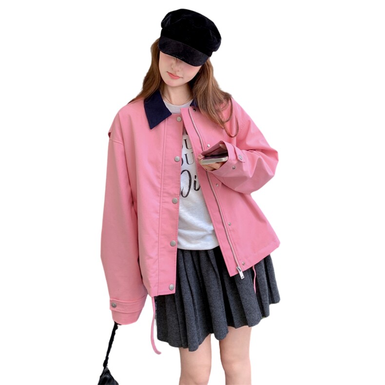 【大货】巴恩风夹克外套D50P155K238,女装短外套,2D008