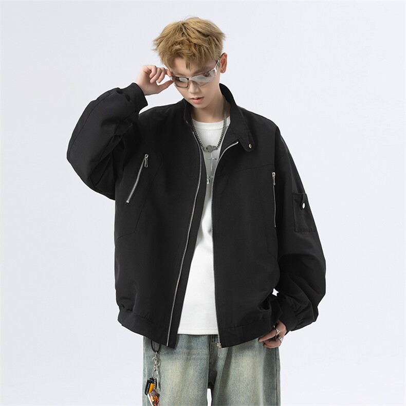 立领飞行夹克工装夹克男xh97-特p65,男装夹克,电商B367