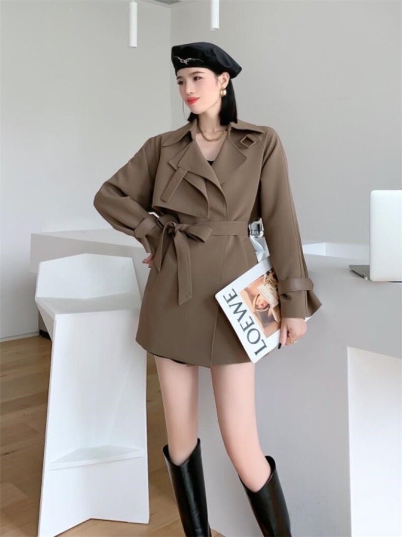 风衣，女装风衣，姚家铺子