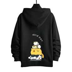 KS21090-P38加绒款-P43连帽开衫卫衣男运动外套大码班服网格，男装卫衣，电商A040A