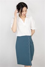 【现货】2022夏季新款花边领小衫，其它，依一秀水