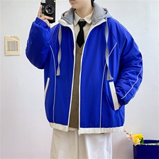 M-8XL冬季新款男士连帽休闲大码加厚棉衣外套XZ109-6000-P108，男装棉衣，星座109-1