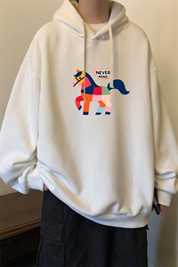 连帽卫衣男大码胖子帽衫大号运动服WY2458-P35图片