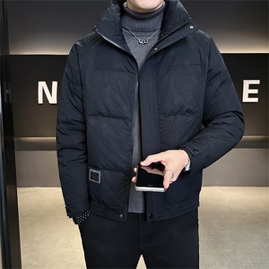 标50绒 店主风男士立领暗花羽绒服保暖外套810-P195(控券后288)图片