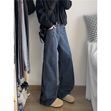 2024新款vibe直筒工装裤做旧阔腿显瘦休闲裤潮流现货K8217-P65，男装休闲裤，星座512-3