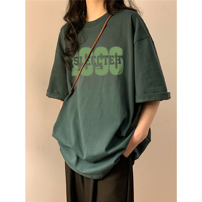 夏季新款中性女装潮简约百搭男女可穿短袖T恤半袖班服S1265-P25图片