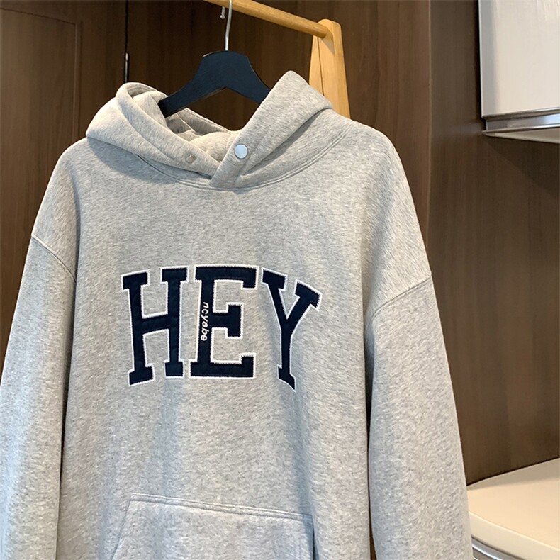 618B-1-DY51-美式潮牌刺绣连帽衫男女高街情侣卫衣外套P60控88,男装卫衣,星座618B-1