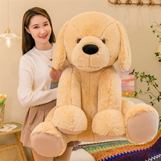 美鑫毛绒玩具工厂 金毛犬
