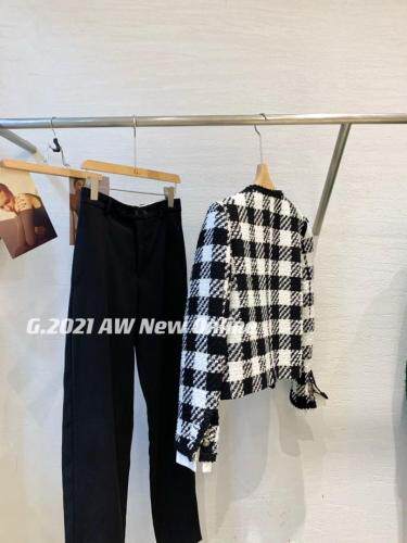 小香风格子外套均码，其它，G