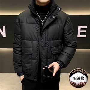 主推数据款 高品质冬季男士羽绒棉服 冬装加厚棉衣外套图片