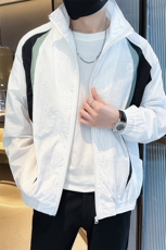 夏季运动外套男超轻薄加肥加大码情侣防晒衣服A236-5016-P65，男装防晒衣，电商A236