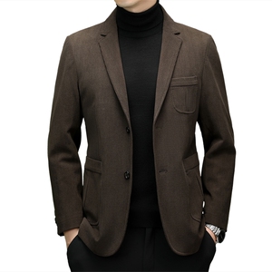 男装西服MN99216新品主推2025新款 新设计条纹灯芯绒西服图片