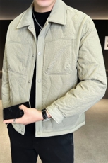 标轻薄羽绒服男工装风冬季潮流翻领短款外套男士夹克YR01-P165，男装羽绒服，电商D327