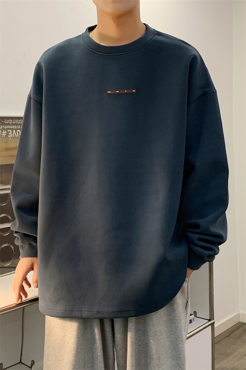 秋冬德绒卫衣男潮流时尚休闲卫衣男WY963-P35,男装卫衣,星座210-1