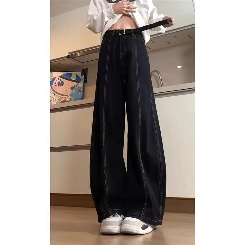 1506/QRB2810/P53港风潮男夏季新款字母牛仔裤嘻哈ins潮高街,男装牛仔裤,星座1506