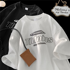 日系重磅260g简约冰感天丝棉短袖男体恤X416B-1-DT8157-特P28限48，男装T恤，星座416B-1