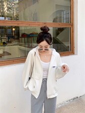 卫衣开衫，女装卫衣/绒衫，吉之红