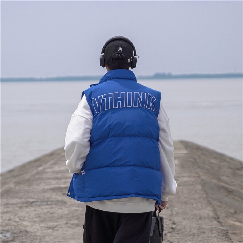 高品质cityboy冬季宽松大码棉马甲背心外套A0173002P85,男装背心/马甲,电商A017