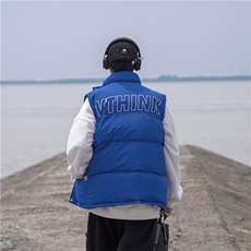 高品质cityboy冬季宽松大码棉马甲背心外套A0173002P85，男装背心/马甲，电商A017