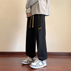 KP719P40港风休闲裤男宽松拖地束脚裤卫裤，男装休闲裤，星座1204-3