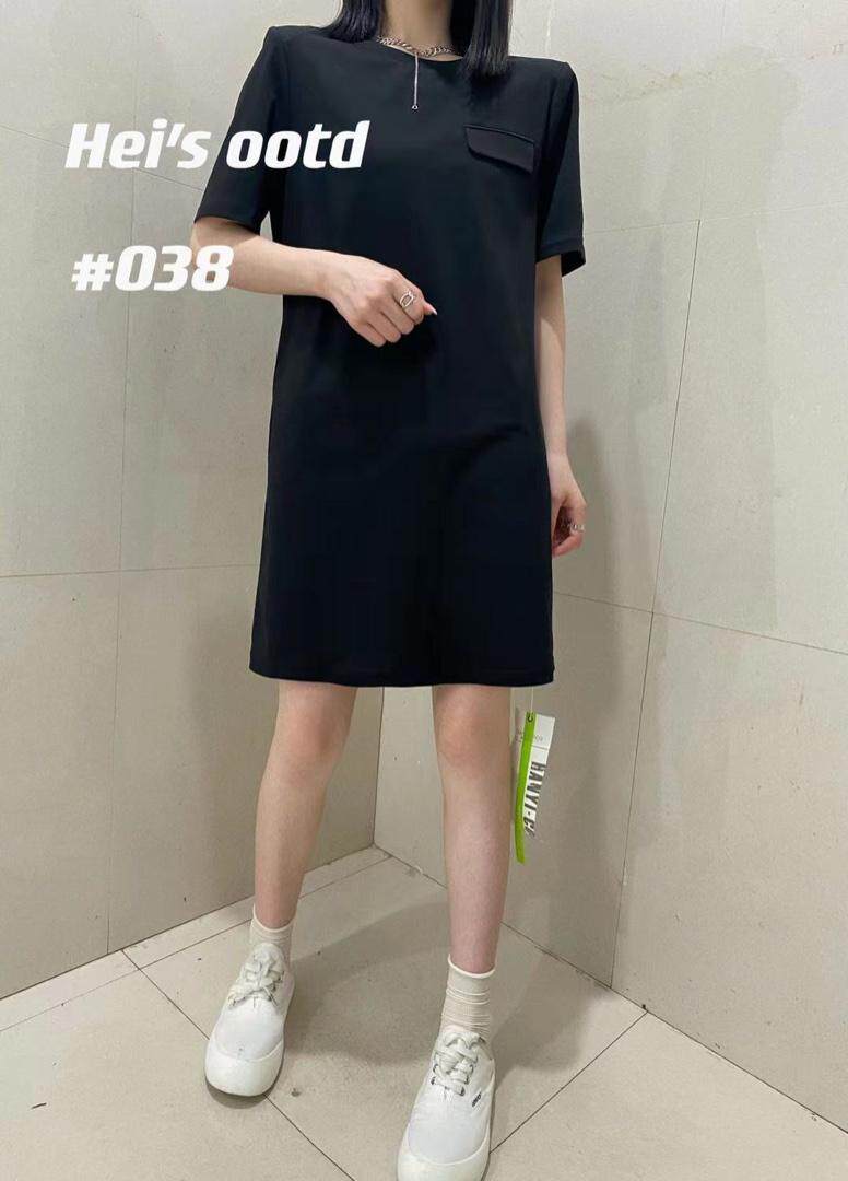 韩版时尚修身连衣裙，女装连衣裙，韩衣丑丑 HANYI·COCO