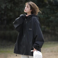 ！815A-MJ7272-P58特2025秋季外套秋装冲锋衣三防休闲夹克女，男装夹克，星座815A