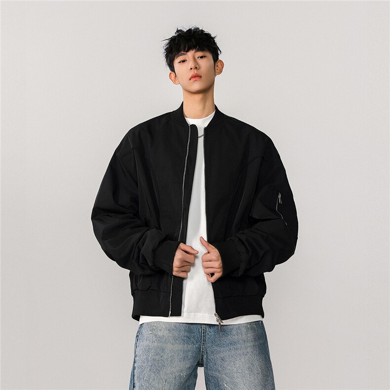 1美式MA1解构飞行大码M-5XL夹克男聚酯纤维JK77988P85控138，男装夹克，星座226-2