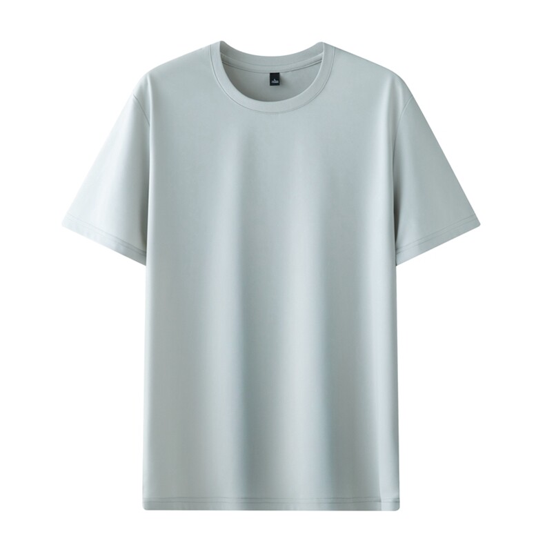 2025圆领短袖常规体恤舒适百搭，女装T恤，鼎晴羊绒